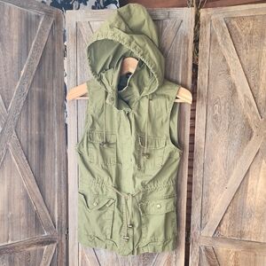 Love Tree Ladies Hooded Vest